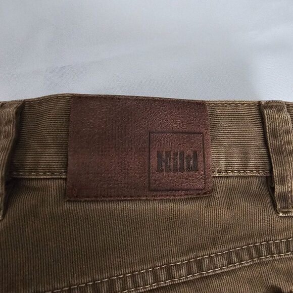 Hiltl The Ultimate Trousers Two Face Button & Zip Fly Brown Corduroy Jeans Sz 33 - Picture 4 of 16